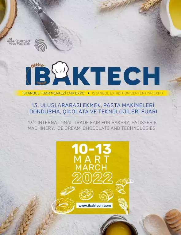 10–13 марта 2022 г. IBAKTECH 2022 | ТУРЦИЯ